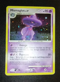 Mismagius 10/130 Diamond & Pearl Base Set Pokemon Holo Rare - Image 2