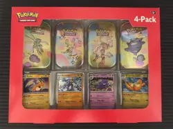 Pokemon TCG: Scarlet & Violet 151 Mini Tins 4 Pack Sam’s Club Brand New - Image 1