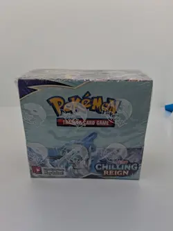 Pokemon TCG Sword & Shield - Chilling Reign Booster Box Factory Sealed 820650818462 - Image 1