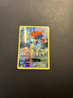 Pokemon 2016 Keldeo XY118 XY Mythical Collection Full Art Promo Holo LP - Image 1