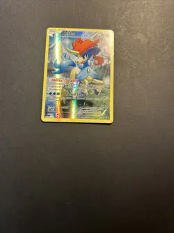 Pokemon 2016 Keldeo XY118 XY Mythical Collection Full Art Promo Holo LP - Image 3