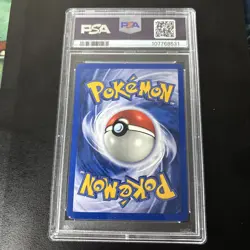 2000 Pokemon Neo Genesis Feraligatr Holo 1st Edition NM 5/111 PSA 7 FAT SWIRL!!! - Image 5