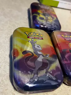 3x Pokemon Kanto Power Mini Tin Dragonite Pikachu Code L24 New Factory Sealed ✅ - Image 2