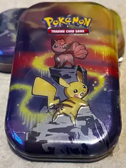 3x Pokemon Kanto Power Mini Tin Dragonite Pikachu Code L24 New Factory Sealed ✅ - Image 4