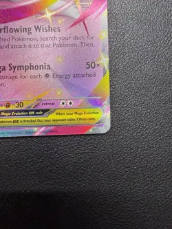 Mega Gardevoir ex 060/132 Me01: Mega Evolution Holo - Pokemon TCG - NM - Image 4