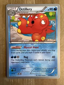 Pokemon TCG Octillery BREAKthrough 33/162 World Championships 2018 NM - Image 1