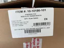 Lot of 10 Pokemon TCG Phantasmal Flames Booster Bundle x10 New Sealed Open Case - Image 2