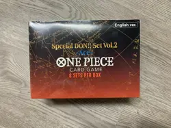 NEW Bandai One Piece Special Don!! Set Vol.2 Ace Box 8 Sets Per Box Whole Case - Image 1