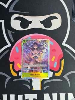One Piece TCG Nico Robin ENGLISH EB03-055 HEROINES SR NM - Image 1