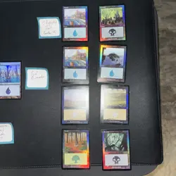 Magic The Gathering Foil Lands Arcadian, Mirroring, Invasion, Odyssey 17 Cards - Image 4