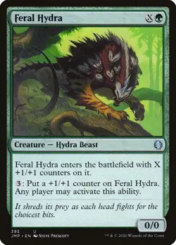 4x Feral Hydra - NM - Jumpstart - SPARROW MAGIC - Image 1