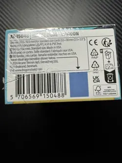 Matte Dual Lagoon 100 ct Dragon Shield Sleeves Standard Size - Image 3