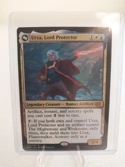MTG Magic the Gathering Urza Lord Protector The Brothers' War (#225) NM - Image 1