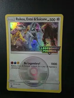 Raikou, Entei, & Suicune - Jumbo Card - Pokemon TCG NM - Image 1