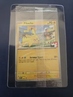 SEALED Pikachu SVP101 Black Star SV Promo Play League Pokemon Card TCG Mint - Image 1