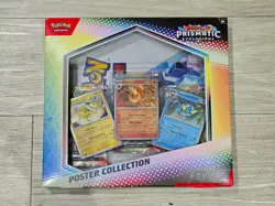 Pokemon TCG Prismatic Evolutions Poster Collection – Factory Sealed - Image 1