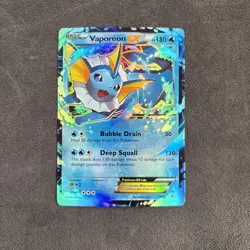 Pokemon Vaporeon ex Generations 24/83 Ultra Rare Holo Basic HP180 - Image 1