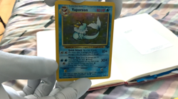 Vaporeon NO. 134 | Holographic Pokemon Trading Card - Image 4