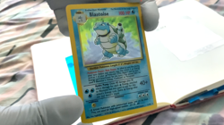 Blastoise NO. 009 | Holographic Pokemon Trading Card - Image 1