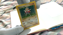Hitmonchan NO. 107 | Holographic Pokemon Trading Card - Image 4