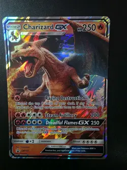 JUMBO Charizard GX Detective Pikachu Black Star Promo SM195 Pokemon Oversized NM - Image 1