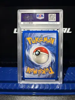 2001 Pokemon Black Star Igglybuff Promo-Pokemon League PSA 7 - Image 2