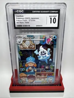 Pokemon TCG Vanillish 070/066 Future Flash 2023 Art Rare Holo JP CGC Gem Mint 10 - Image 1