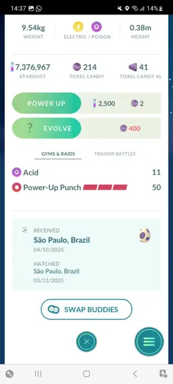 Pokemon Go Shiny Toxel - Image 2