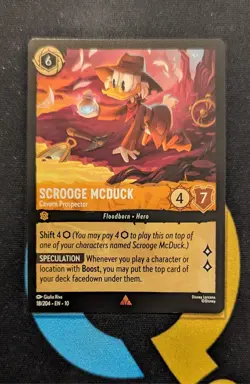 18/204 Scrooge McDuck - Cavern Prospector Rare Disney Lorcana Set 10 - Image 1