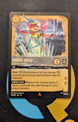 171/204 Robin Hood - Ephemeral Archer Rare Disney Lorcana Set 10 - Image 1