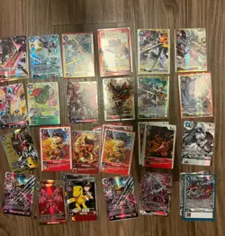 Digimon TCG Lot 200+ Cards – Secret Rares, Alt Arts, SRs – $200+ Value - Image 1