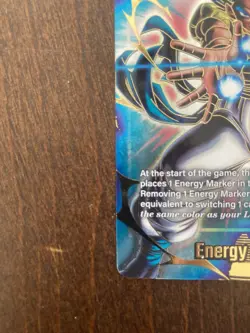 Dragon Ball Super Card Game 2nd Anniversary GOLD Energy Marker E-126 SSB Gogeta - Image 5