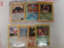Pokemon Ungraded TCG Card Lot - Gym Team Rocket Base Set 2 - Image 1