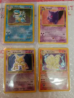 Pokemon Ungraded TCG Card Lot - Base Set Jungle Fossil Shadowless - Image 2