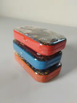 Set of 3 One Piece Card Game Vol.2 Mini-Tins FULL SET NEW SEALED Ace Luffy Sabo - Image 4