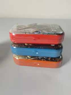 Set of 3 One Piece Card Game Vol.2 Mini-Tins FULL SET NEW SEALED Ace Luffy Sabo - Image 5