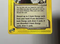 Juggler 126/147 (LP) Uncommon Aquapolis Set 2002 WOTC Pokemon Card - Image 4