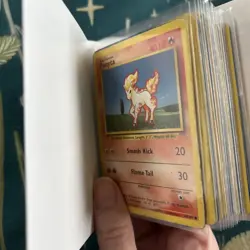 Old Vintage Wotc Pokemon Tcg Binder Bundle Joblot X60 Cards No Duplicates - Image 3