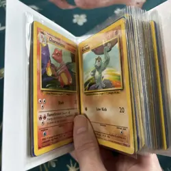 Old Vintage Wotc Pokemon Tcg Binder Bundle Joblot X60 Cards No Duplicates - Image 5