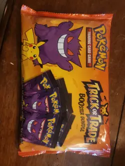 Pokemon Halloween Cards Trick or Treat BOOster Pack Bag 40 Packs 820650850783 - Image 1