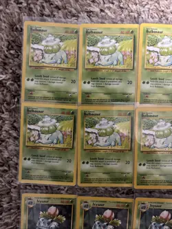 Pokemon Vintage Bulbasaur Evolution Set Lot Of 23 Cards 1999 Base Set, GC 28 - Image 2