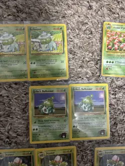 Pokemon Vintage Bulbasaur Evolution Set Lot Of 23 Cards 1999 Base Set, GC 28 - Image 4