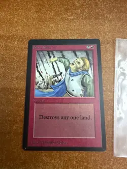Magic the Gathering: Beta Stone Rain MTG Beta NM - Image 1