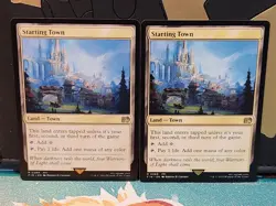 Magic The Gathering Final Fantasy! Starting Town R 0289 FF1 Rare X2 🔥🔥🔥 - Image 1