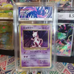 ACE 9 Mint 1996 Japanese Base Set #150 Mewtwo Holo Vintage WOTC Pokemon Card - Image 1