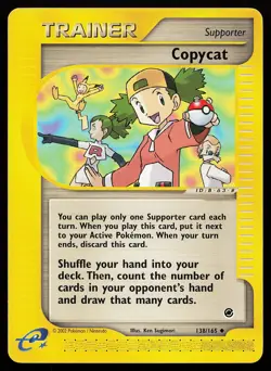 Copycat 138/165 Uncommon Expedition Pokemon Card - Image 1