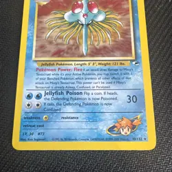 Misty's Tentacruel Holo 10/132 Gym Heroes Pokemon Card - Image 3