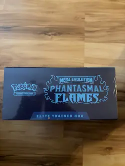 Pokemon TCG Phantasmal Flames ETB Elite Trainer Box - New Sealed - Image 2