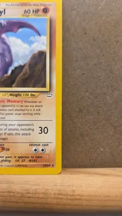 Aerodactyl Neo Revelation 15/64 1st Edition Rare non-holo LP - ungraded Pokemon - Image 4