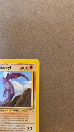 Aerodactyl Neo Revelation 15/64 1st Edition Rare non-holo LP - ungraded Pokemon - Image 5